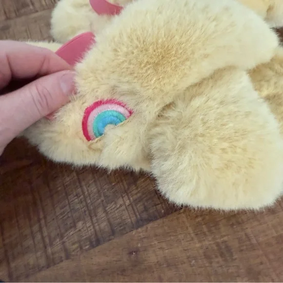 BNWT Joules Faux Fur Slippers Size Large - Picture 3 of 7